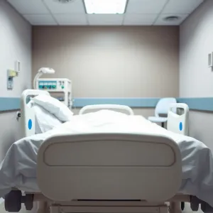Młoda para na kanapie planuje święta przy dużym kalendarzu, dzieląc czas między rodzinę, w tle delikatne dekoracje bożonarodzeniowe.